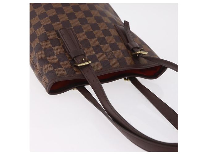 LOUIS VUITTON Damier Ebene Marais Shoulder Bag N42240 LV Auth ka6475 - vista 7