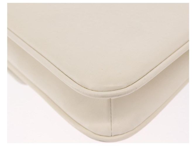 Borsa a Tracolla GUCCI Pelle Bianca Tono Oro 98 46 004 3743 Auth ka6532 Bianco - vista 15