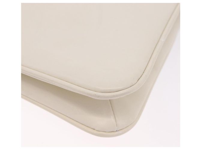 Borsa a Tracolla GUCCI Pelle Bianca Tono Oro 98 46 004 3743 Auth ka6532 Bianco - vista 16