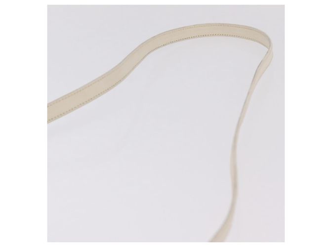 Borsa a Tracolla GUCCI Pelle Bianca Tono Oro 98 46 004 3743 Auth ka6532 Bianco - vista 9