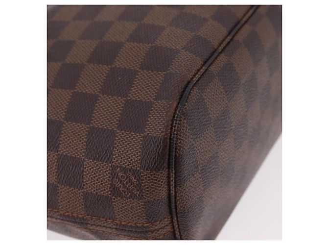 Borsa Tote LOUIS VUITTON Damier Ebene Neverfull PM N51109 LV Auth 206336 - vista 18