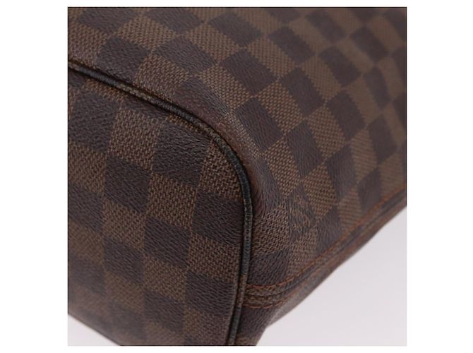 Borsa Tote LOUIS VUITTON Damier Ebene Neverfull PM N51109 LV Auth 206336 - vista 19
