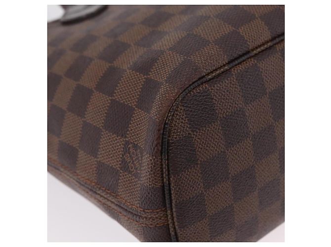 Borsa Tote LOUIS VUITTON Damier Ebene Neverfull PM N51109 LV Auth 206336 - vista 20