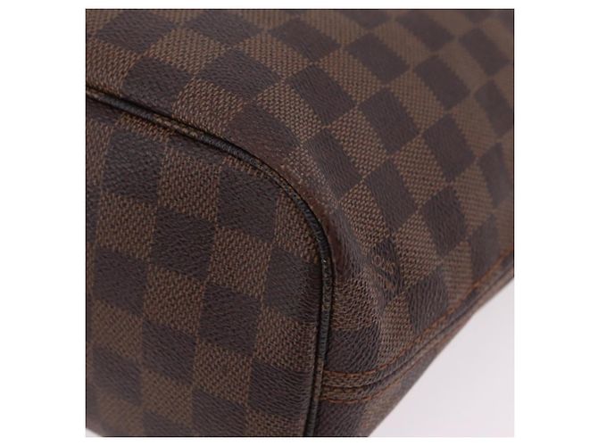Borsa Tote LOUIS VUITTON Damier Ebene Neverfull PM N51109 LV Auth 206336 - vista 21