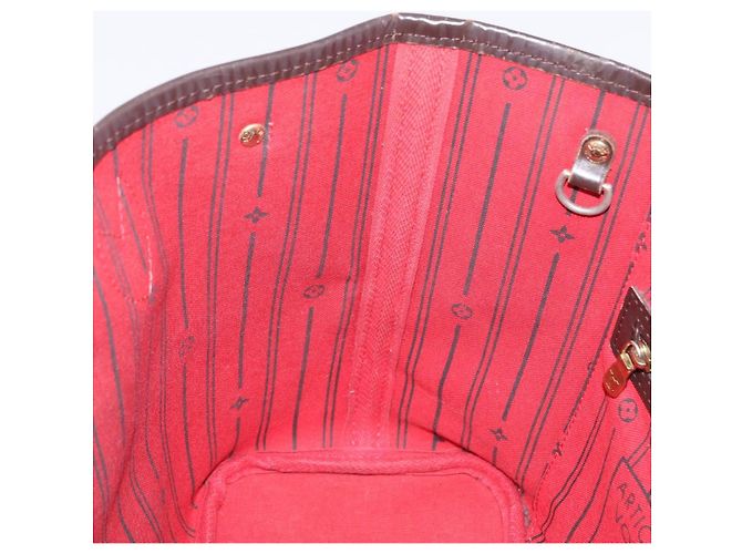 Borsa Tote LOUIS VUITTON Damier Ebene Neverfull PM N51109 LV Auth 206336 - vista 26