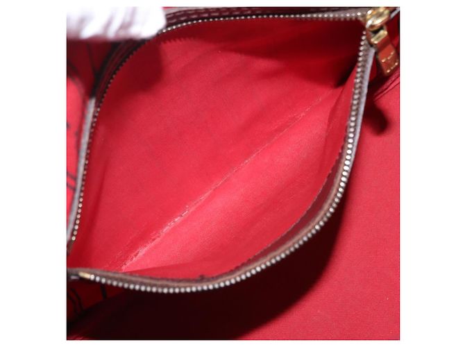 Borsa Tote LOUIS VUITTON Damier Ebene Neverfull PM N51109 LV Auth 206336 - vista 28