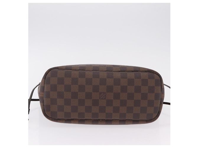 Borsa Tote LOUIS VUITTON Damier Ebene Neverfull PM N51109 LV Auth 206336 - vista 7