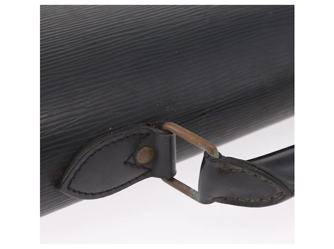 LOUIS VUITTON Epi Serviette Conseiller Briefcase Black M54422 LV Auth BA16182 Nero - vista 16