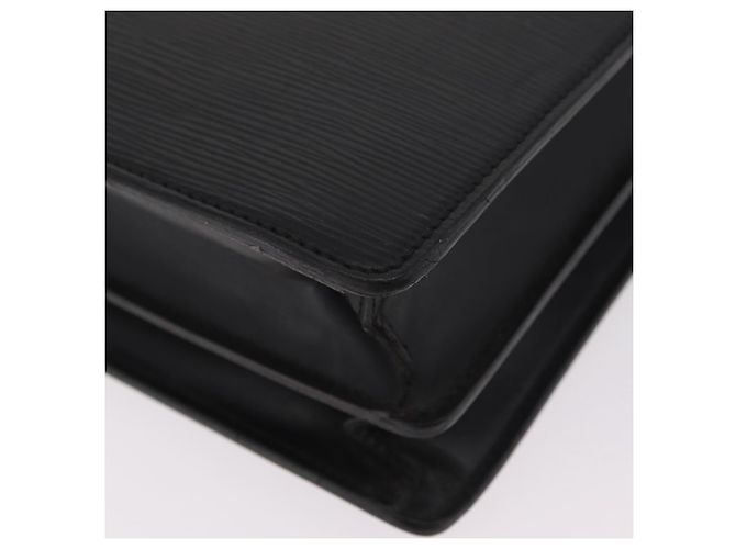 LOUIS VUITTON Epi Serviette Conseiller Briefcase Black M54422 LV Auth BA16182 Nero - vista 20