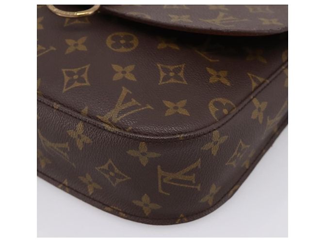 LOUIS VUITTON Monogram Saint Cloud GM Shoulder Bag M51242 LV Auth 205902 Monogramme - vue 14