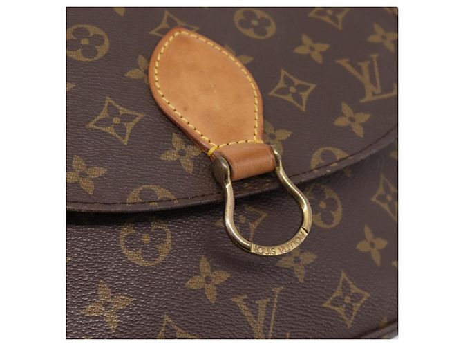 LOUIS VUITTON Monogram Saint Cloud GM Shoulder Bag M51242 LV Auth 205902 Monogramme - vue 18