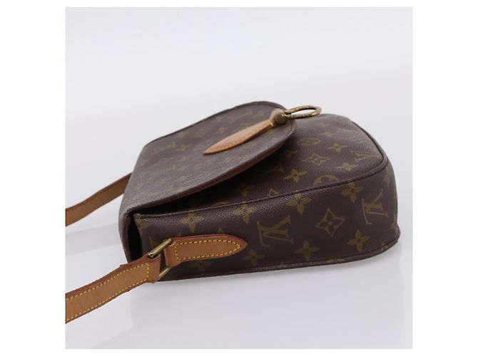 LOUIS VUITTON Monogram Saint Cloud GM Shoulder Bag M51242 LV Auth 205902 Monogramme - vue 3