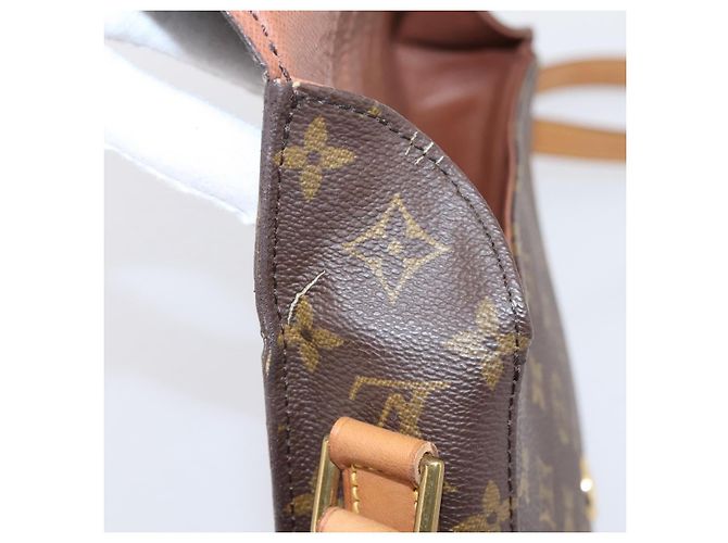 LOUIS VUITTON Monogram Saint Cloud GM Shoulder Bag M51242 LV Auth 205902 Monogramme - vue 9