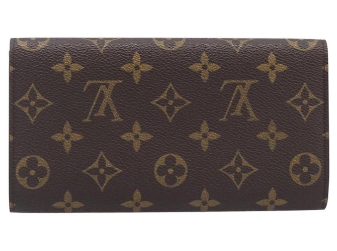 LOUIS VUITTON Monogram Porte Tresol International Wallet M61215 LV Auth am12753V Monogramme - vue 2