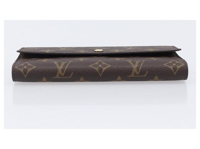 LOUIS VUITTON Monogram Porte Tresol International Wallet M61215 LV Auth am12753V Monogramme - vue 6