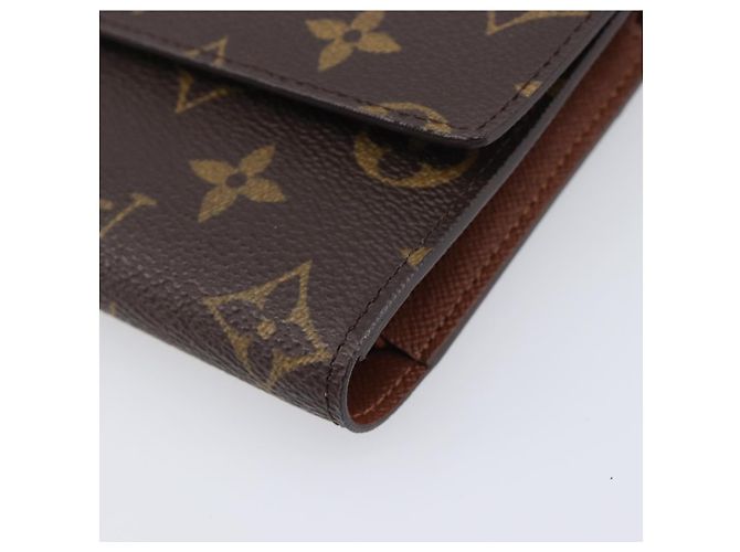 LOUIS VUITTON Monogram Porte Tresol International Wallet M61215 LV Auth am12753V Monogramme - vue 7