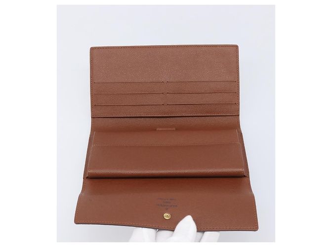 LOUIS VUITTON Monogram Porte Tresol International Wallet M61215 LV Auth am12753V Monogramme - vue 9