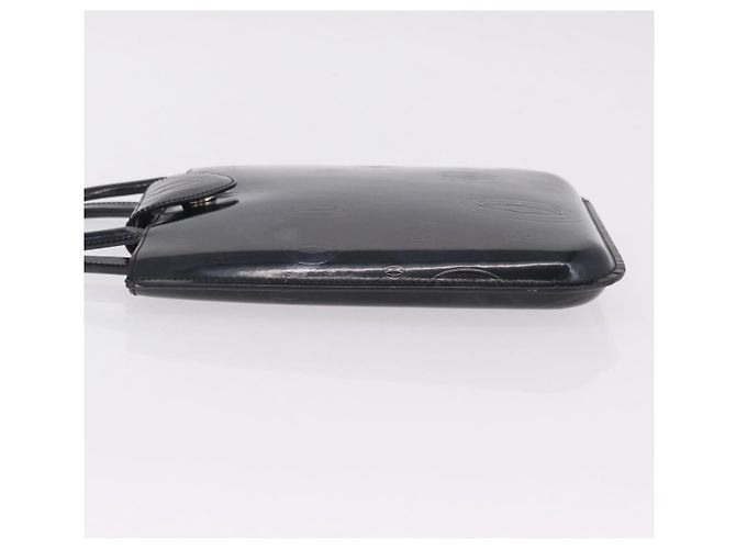 Cartier Handtasche Patent Black Auth 207546V Schwarz - Ansicht 5