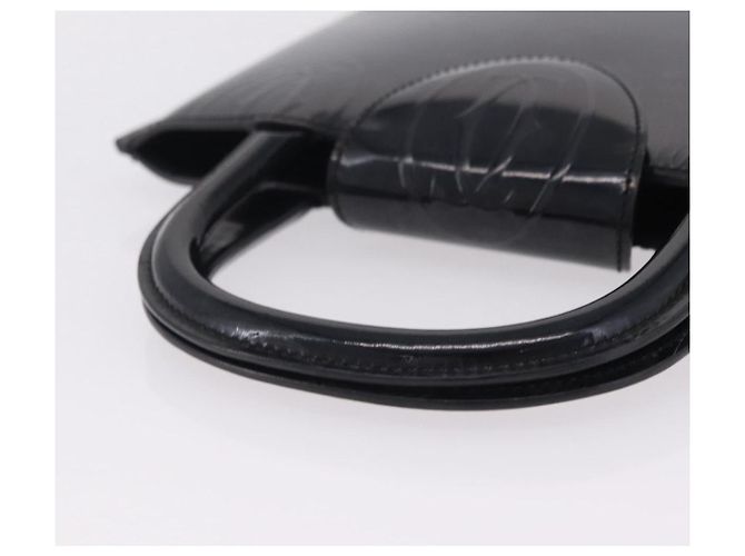 Cartier Handtasche Patent Black Auth 207546V Schwarz - Ansicht 7