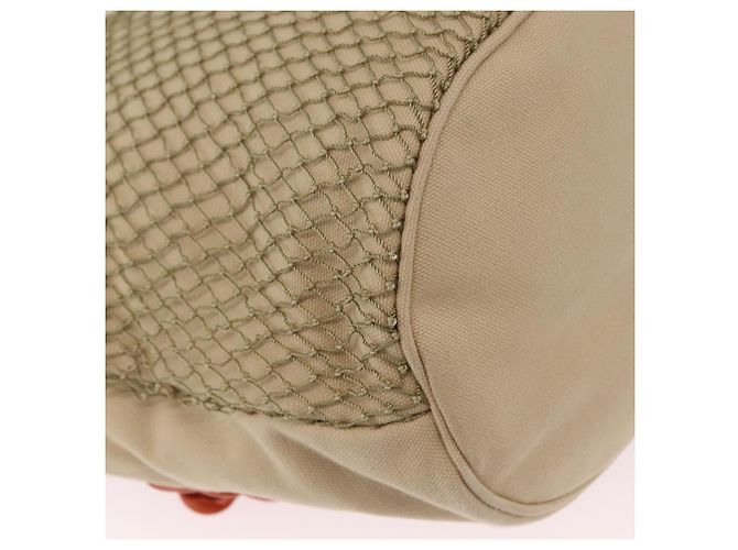 CHANEL Tote Bag Canvas Beige Brown CC Auth 206605 Braun - Ansicht 12