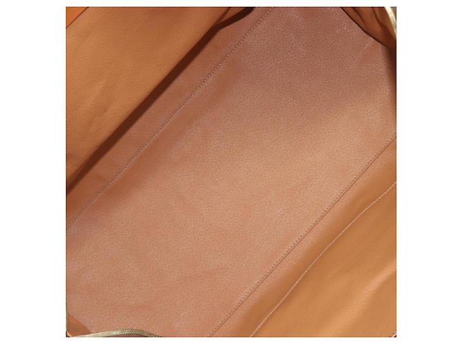 Céline Sac Boston CELINE Macadam PVC Marron Doré Auth gh2383A - vue 19