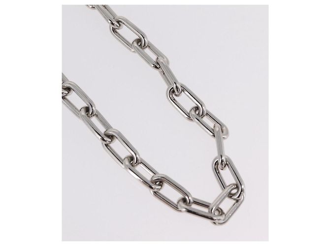 LOUIS VUITTON Portachiavi Ciondolo forma LV metallo Silver MP2619 LV Auth 206379M Argento - vista 2