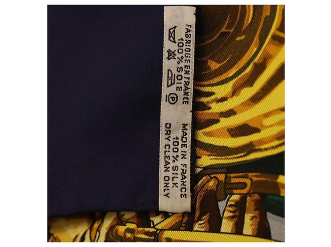 Hermès HERMES Carré 90 Schal "THE ORIGINAL NEWOREANS CREOLE JAZZ 1923" Auth ki6870M Weiß Lila - Ansicht 23
