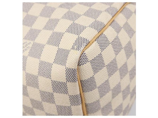 LOUIS VUITTON Damier Azur Speedy 30 Hand Bag N41533 LV Auth 207452V - vista 17