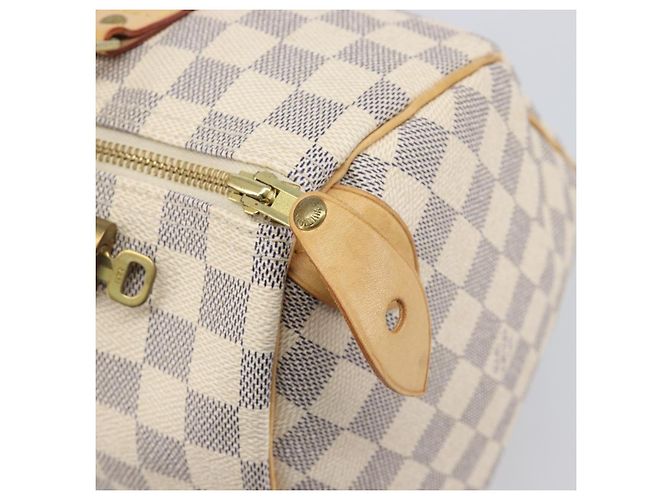 LOUIS VUITTON Damier Azur Speedy 30 Hand Bag N41533 LV Auth 207452V - vista 19