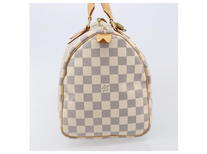 LOUIS VUITTON Damier Azur Speedy 30 Hand Bag N41533 LV Auth 207452V - vista 3