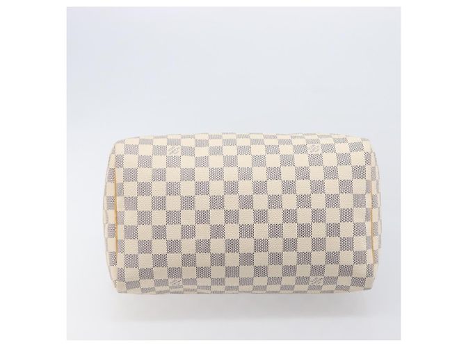 LOUIS VUITTON Damier Azur Speedy 30 Hand Bag N41533 LV Auth 207452V - vista 5