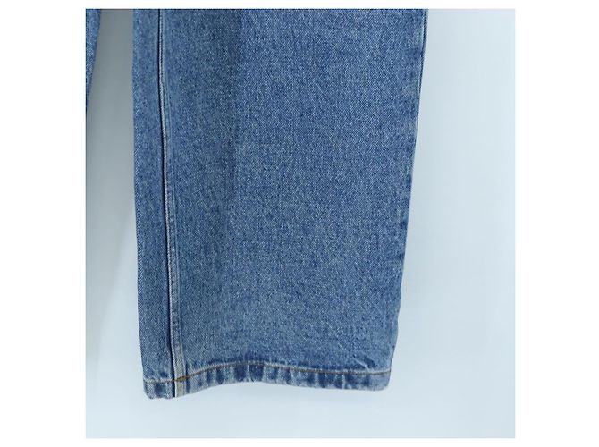 Pantaloni Jeans Denim LOEWE Anagram 32 Blue Auth 199699M - vista 10