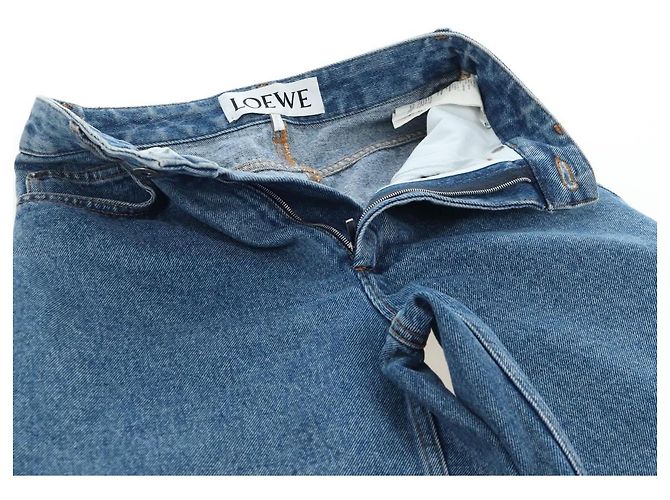 Pantaloni Jeans Denim LOEWE Anagram 32 Blue Auth 199699M - vista 20