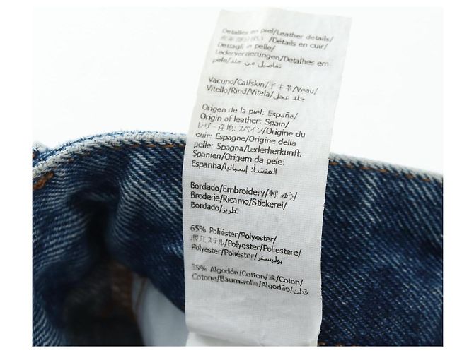 Pantaloni Jeans Denim LOEWE Anagram 32 Blue Auth 199699M - vista 24
