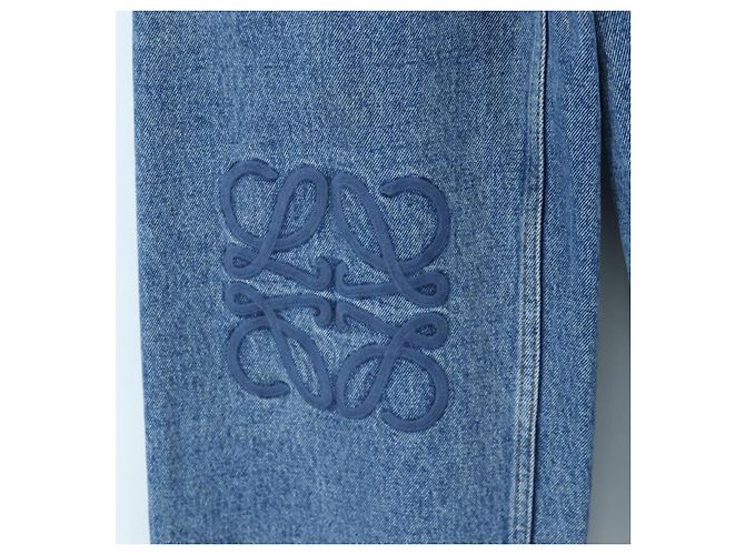 Pantaloni Jeans Denim LOEWE Anagram 32 Blue Auth 199699M - vista 7