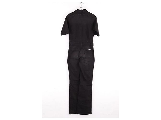 Ba&Sh Black Cotton Jumpsuit - vista 3