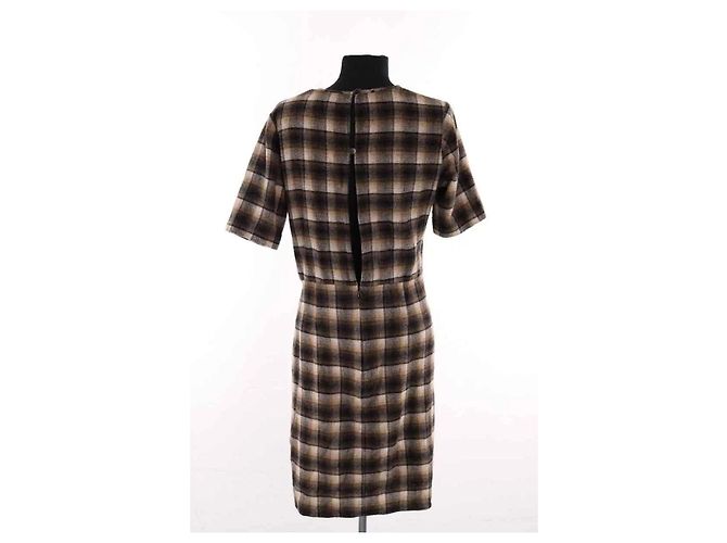 Isabel Marant Etoile Kleid aus Wolle braun - Ansicht 4