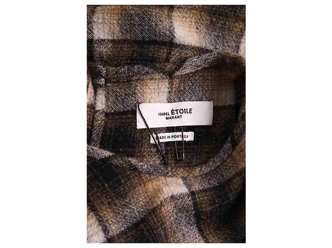 Isabel Marant Etoile Kleid aus Wolle braun - Ansicht 5