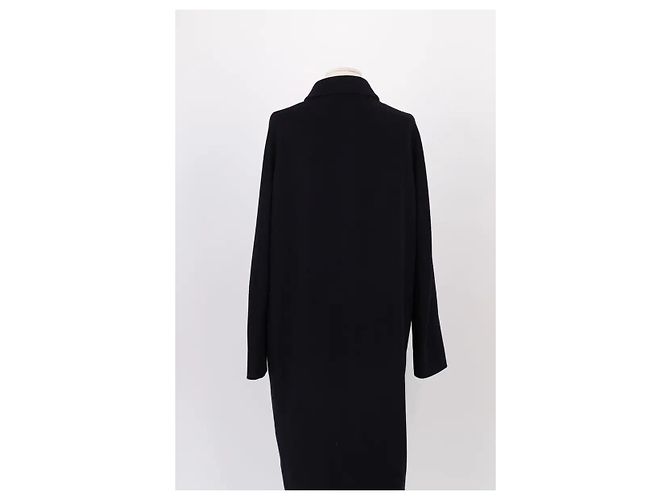 Jil Sander Wollmantel Schwarz - vista 4