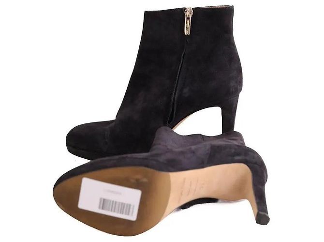 Botas de couro pretas Sergio Rossi Preto - vista 6