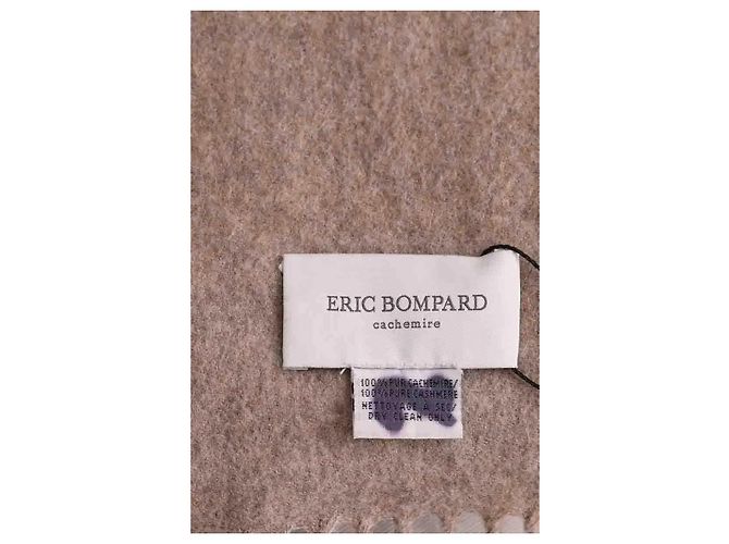Écharpe Eric Bompard en cachemire beige - vue 4
