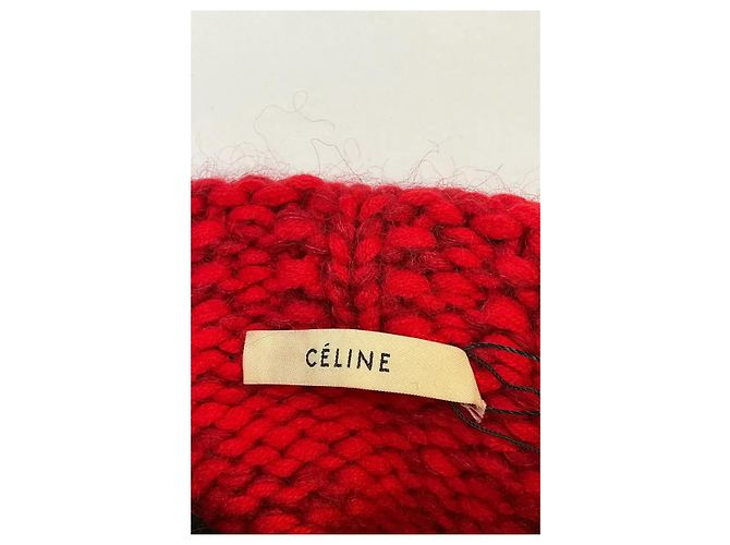 Pull en laine marron Céline - vue 5