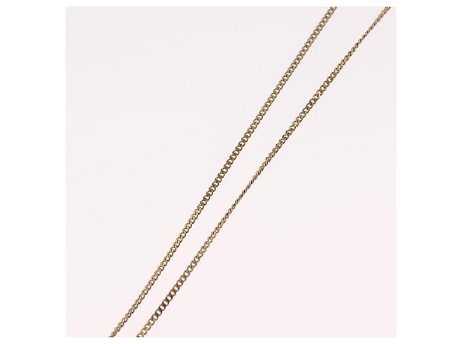 GIVENCHY Halskette Metal Gold Tone Auth ka6503 - Ansicht 11