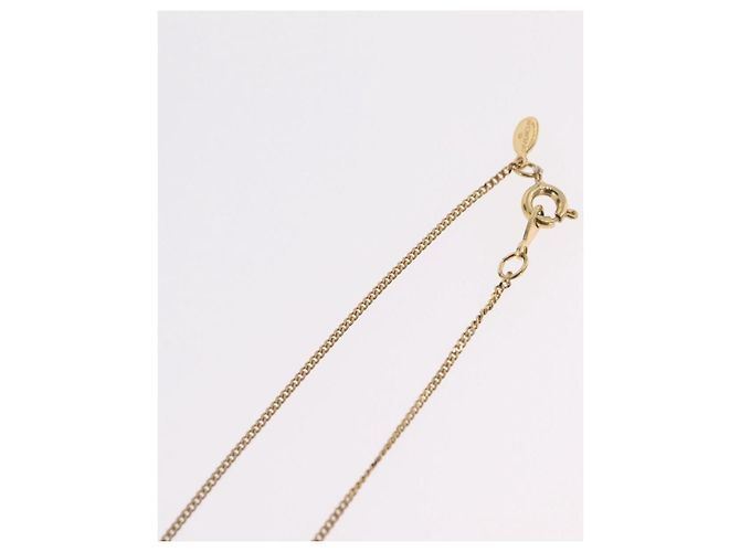 GIVENCHY Halskette Metal Gold Tone Auth ka6503 - Ansicht 14