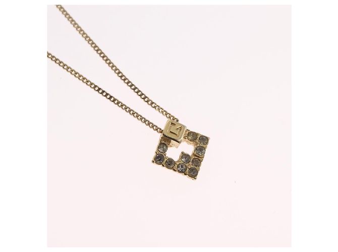 GIVENCHY Halskette Metal Gold Tone Auth ka6503 - Ansicht 3