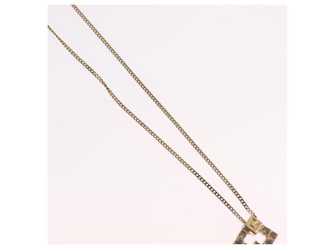 GIVENCHY Halskette Metal Gold Tone Auth ka6503 - Ansicht 4