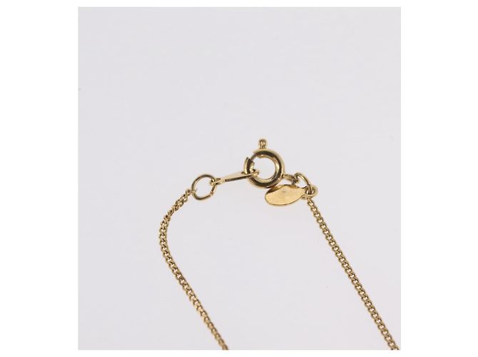 GIVENCHY Halskette Metal Gold Tone Auth ka6503 - Ansicht 8