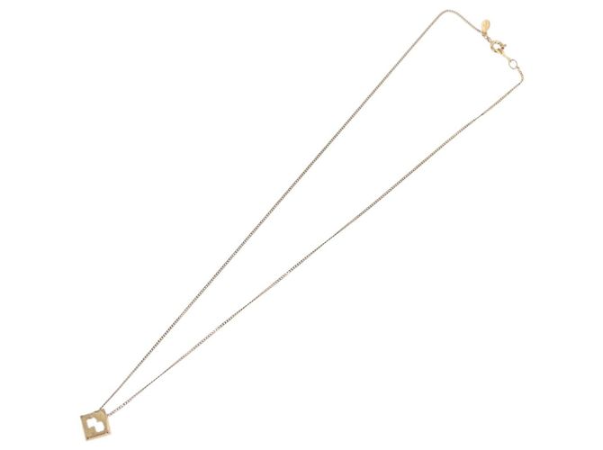 GIVENCHY Halskette Metal Gold Tone Auth ka6503 - Ansicht 9