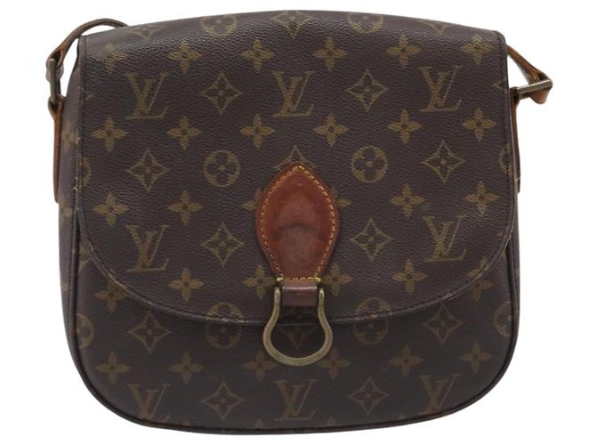 LOUIS VUITTON Monogram Saint Cloud GM Shoulder Bag M51242 LV Auth 202500 Monogramme - vue 13