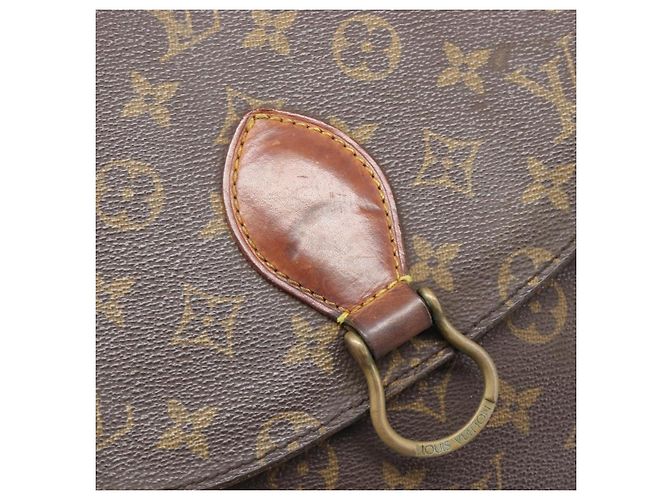 LOUIS VUITTON Monogram Saint Cloud GM Shoulder Bag M51242 LV Auth 202500 Monogramme - vue 22